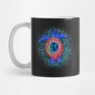 Psychedelic Sea Turtle Mug